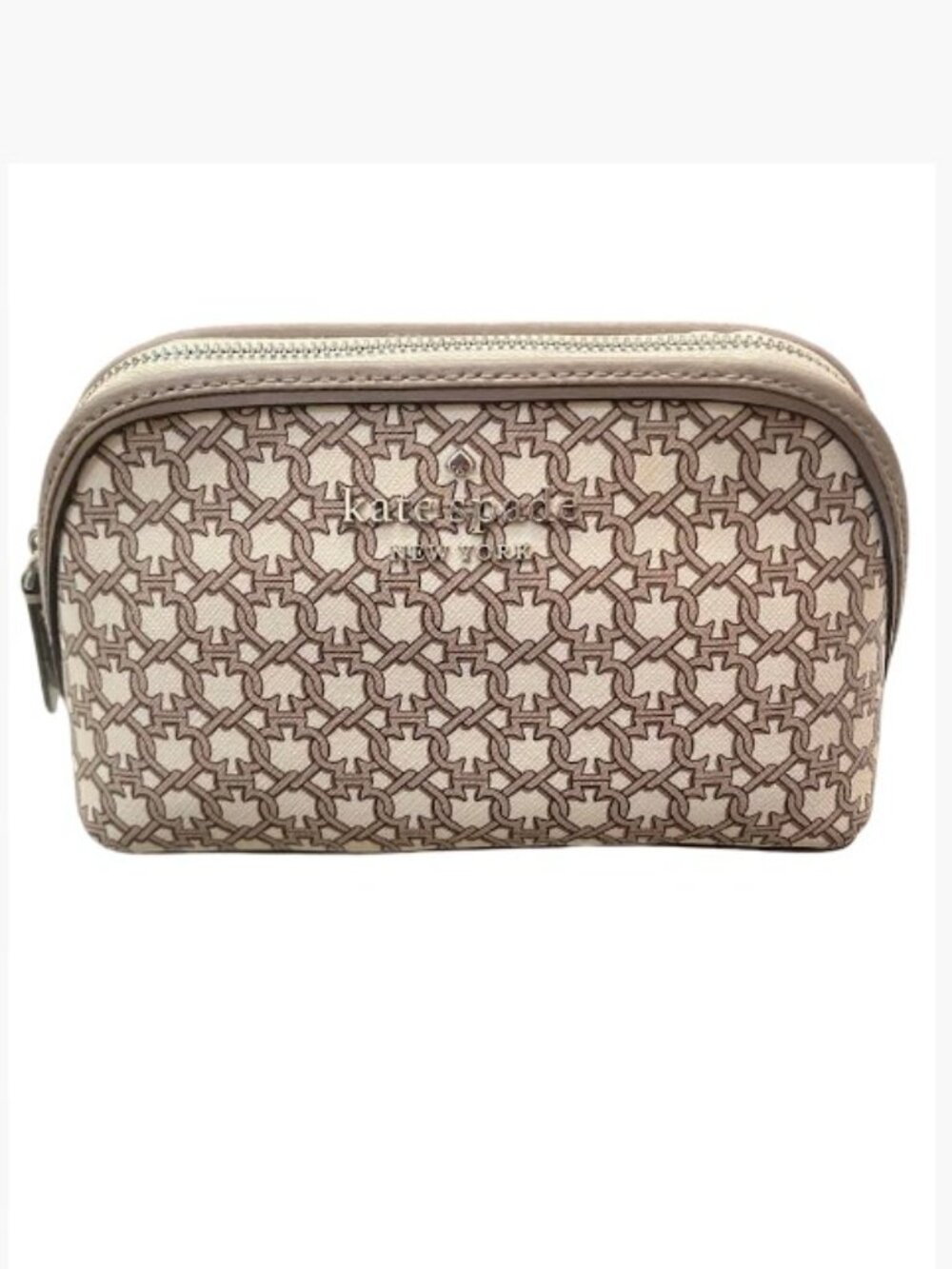 Kate Spade Link Tote Continental Wallet and Makeup Pouch Pre-Owned EUC Like New - Picture 7 of 14